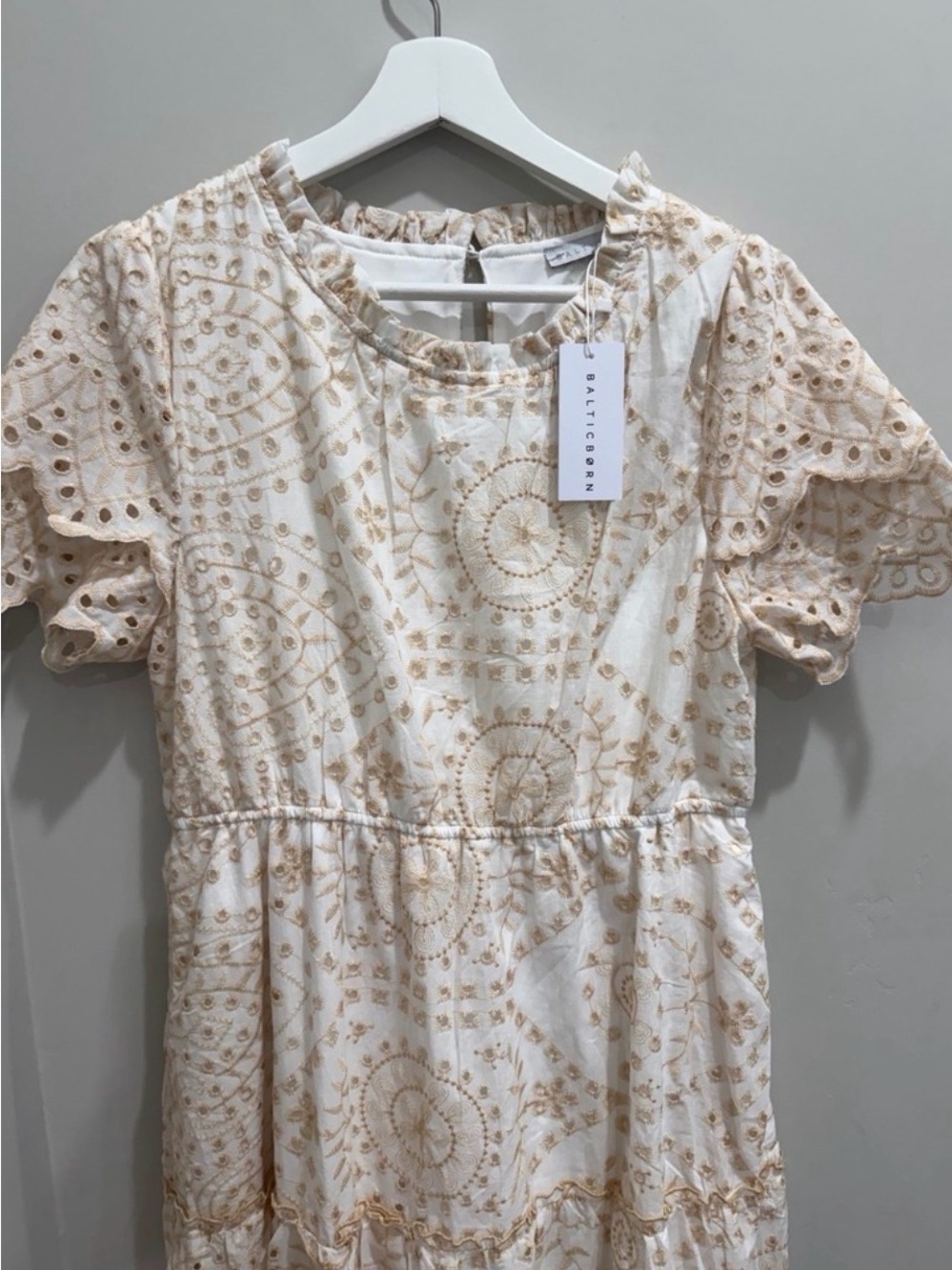 Baltic Born Mirabel Eyelet Midi Dress - Picture 6 of 9